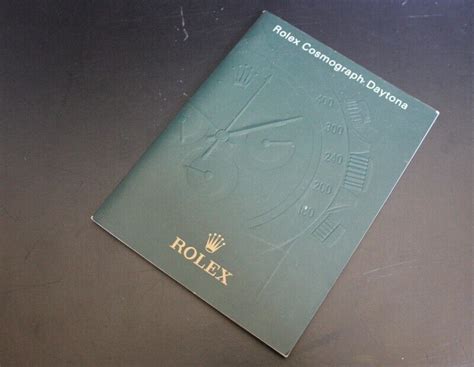 instruction booklet for rolex cosmograph daytona men's black dial watch|rolex watch manual pdf.